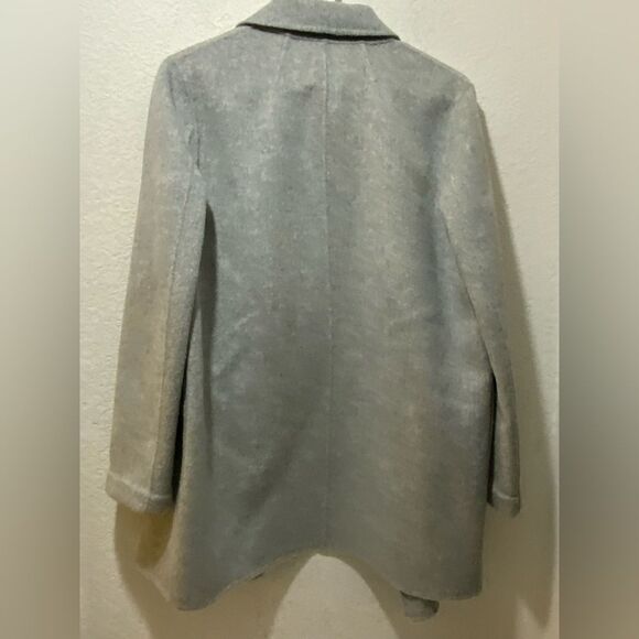 NWOT Theory Sileena Winsome Wool Cashmere Open Front Shawl Coat size S - Picture 6 of 8